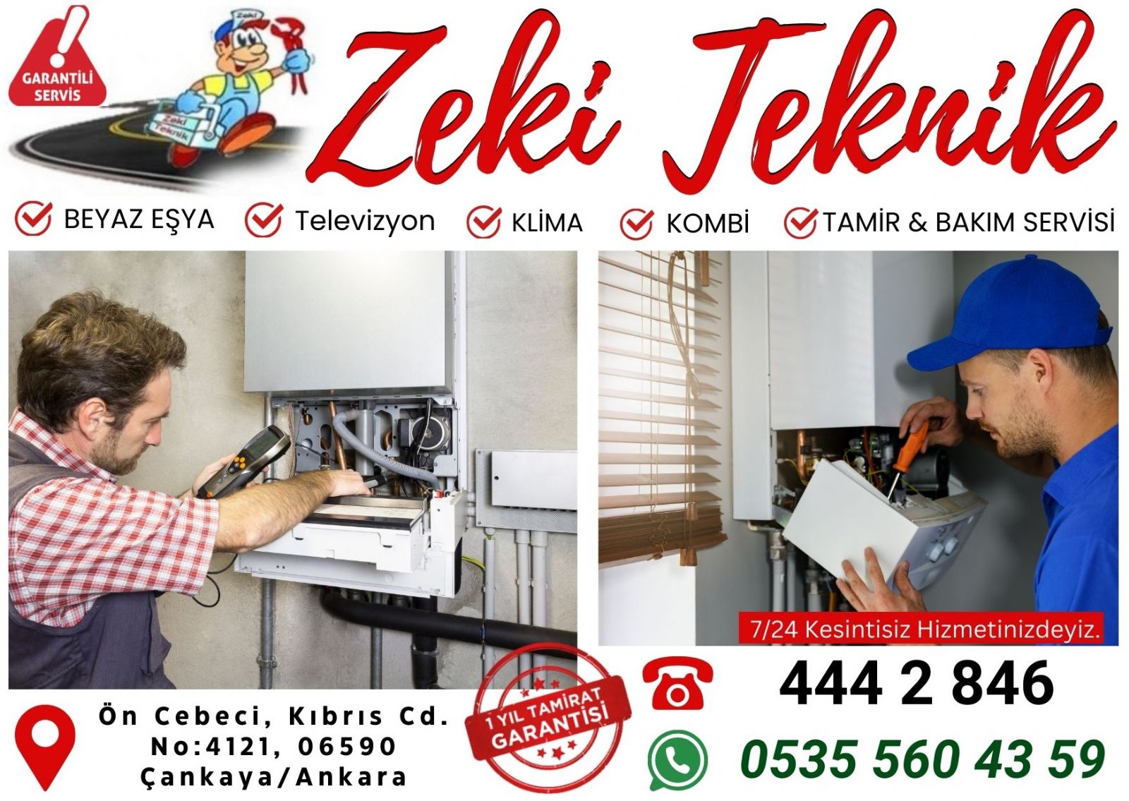 cebeci kombi tamircisi
